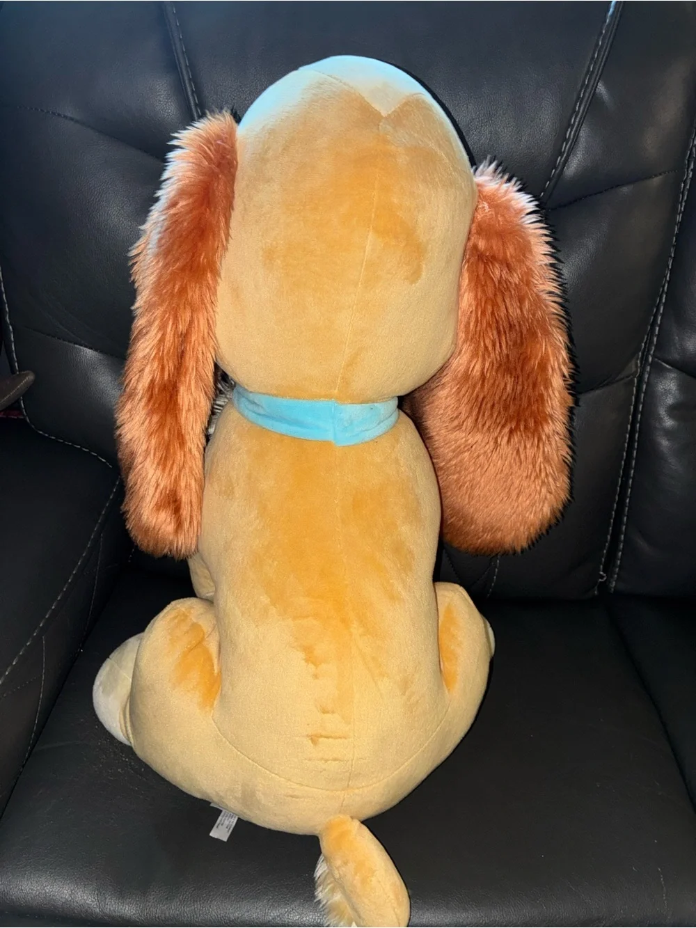 Disney Brown & Tan Lady in the tramp Plush Dog Toy